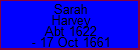 Sarah Harvey
