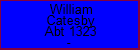 William Catesby
