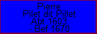 Pierre Pilet dit Pillet