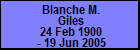 Blanche M. Giles
