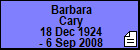 Barbara Cary