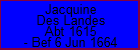 Jacquine Des Landes