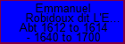 Emmanuel Robidoux dit L'Espangnol