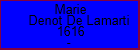 Marie Denot De Lamarti