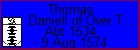 Thomas Daniell of Over Tabley