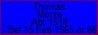 Thomas Morse