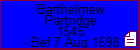 Barthelmew Partridge