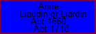 Anne Liaudin or Liardin