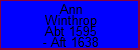 Ann Winthrop