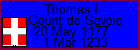 Thomas I Count de Savoie