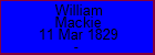 William Mackie